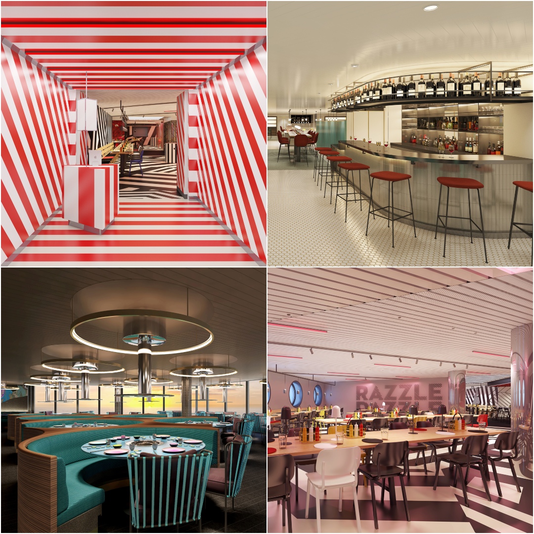 Scarlet Lady Restaurants, Virgin Voyages